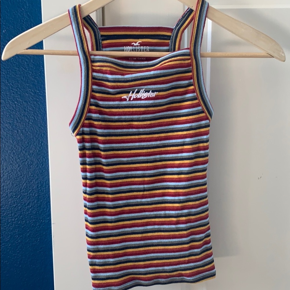 Slim on brand Hollister tank top!